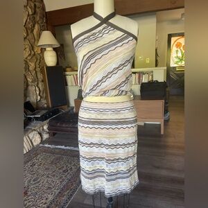 Missoni crochet dress